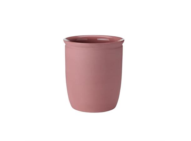 Syltekrukke Knabstrup, rosa 0,5Ltr Velegnet til yoghurt Ø 100mm, H 108mm