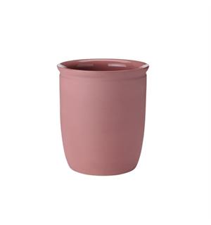 Syltekrukke Knabstrup, rosa 0,5Ltr Velegnet til yoghurt Ø 100mm, H 108mm 