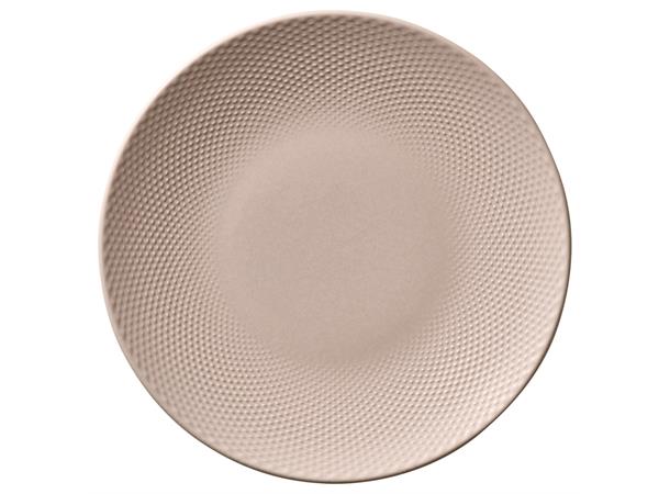 Tallerken coupe Ø:280mm, rosa, PINE Vitroporselen