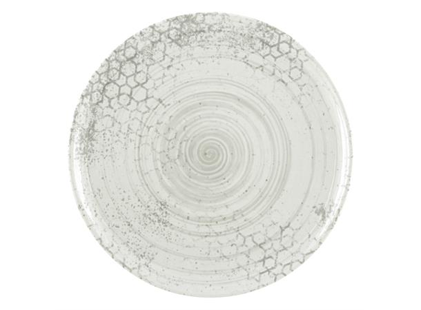 Tallerken coupe Ø:28cm SMART, Minea Dekor: Minea - Høybrent porselen