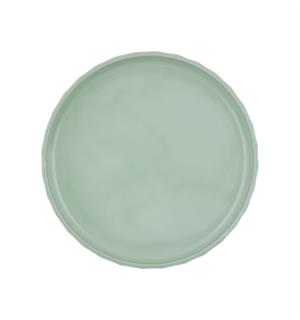 Tallerken rett kant Ø:15cm EDGE, Sea Høybrent porselen - Farget glasur 