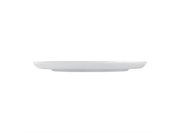 Tallerken rett kant Ø:300mm, SMART Feltspatporselen - Pizzatallerken