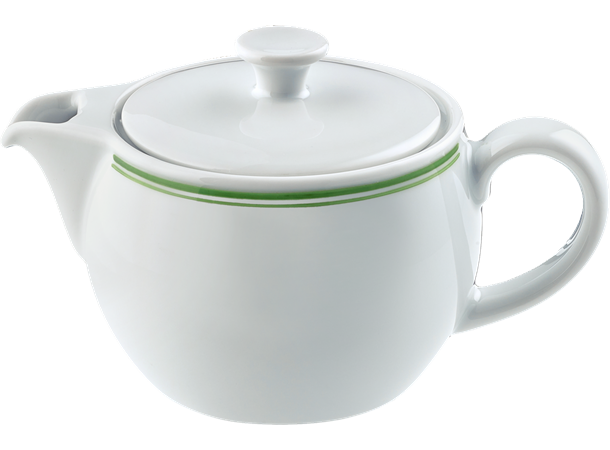 Tekanne m/lokk 40cl, MOMENTS ACCENT GREEN