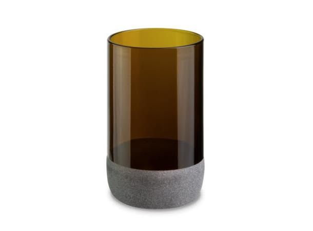 iWas tumbler 35,5cl, brun frostet 35,5cl/Ø:74mm - Gjenbrukte flasker