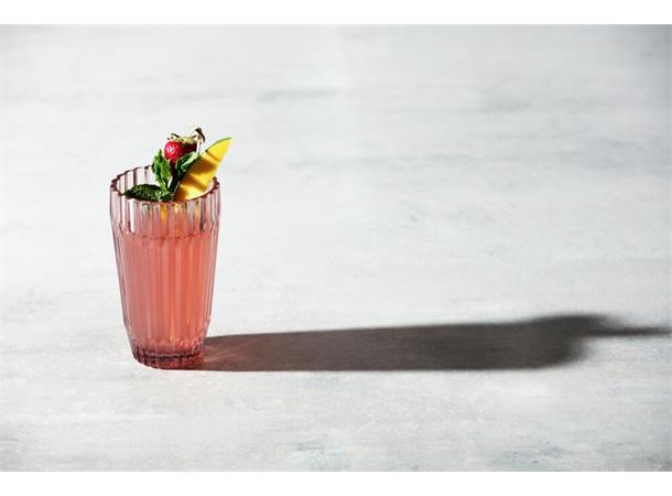 ARCHIE longdrinkglass 44cl, rosa Ø:85mm H:150mm