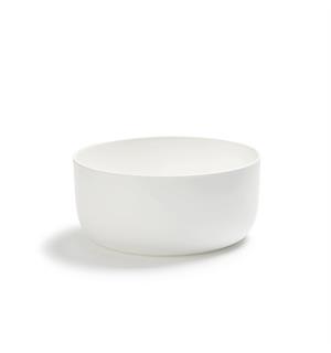 BASE bolle X-høy Ø:200mm H:90mm 230cl Med matt ytterglasur 