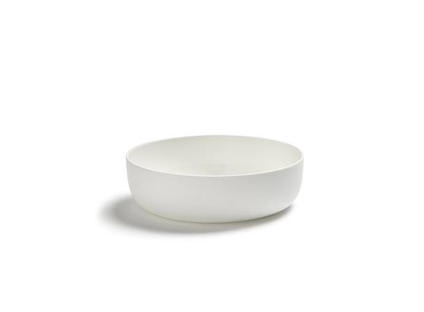 BASE bolle lav kant Ø:200mm H:60mm 140cl Med matt ytterglasur