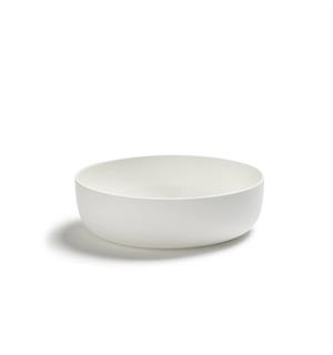 BASE bolle lav kant Ø:200mm H:60mm 140cl Med matt ytterglasur 