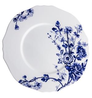 BLUE BOTANICA tallerken "bølge" Ø:30cm Fine Bone China for hotell og restaurant 