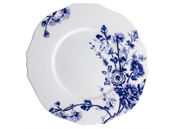 BLUE BOTANICA tallerken "bølge" Ø:30cm Fine Bone China for hotell og restaurant