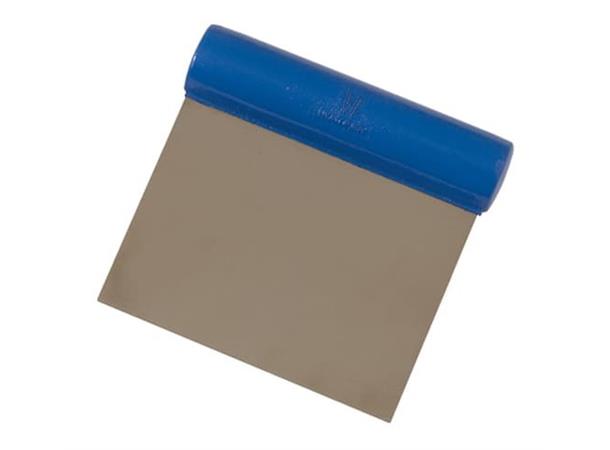 Deigskrape i metall m polyamid håndtak Fleksibel utførelse -110x105mm,rett kant