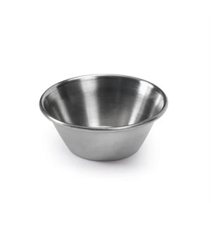 Dipskål rustfritt stål 4,5cl Ø:62mm / H:25mm 