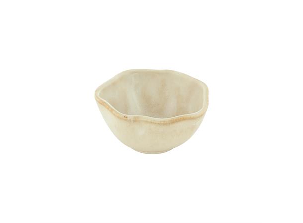 Dipskål Ø:8cm/7cl, sand, NAMI Steingods med asiatisk vibe