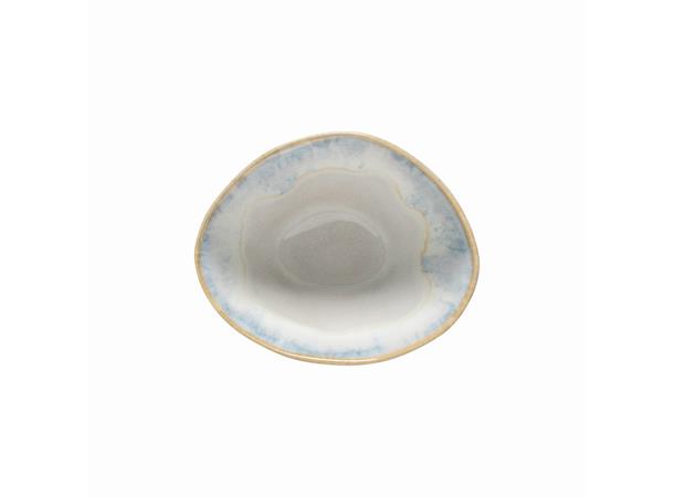 Dyp skål oval 13cl blå, BRISA L:99mm B:74mm H:60mm - Steingods