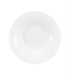 Dyp tallerken Ø:20cm/20cl SMART, Stripes Struktur Stripes - Høybrent porselen 