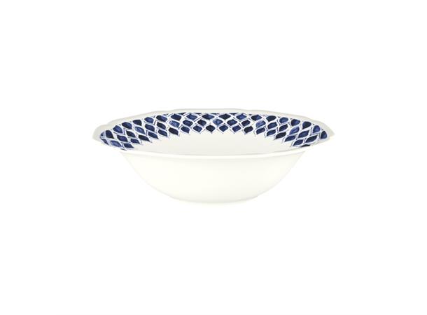 FLORAL CHARM dyp tallerken Ø:20cm/60cl Blå - Noble China