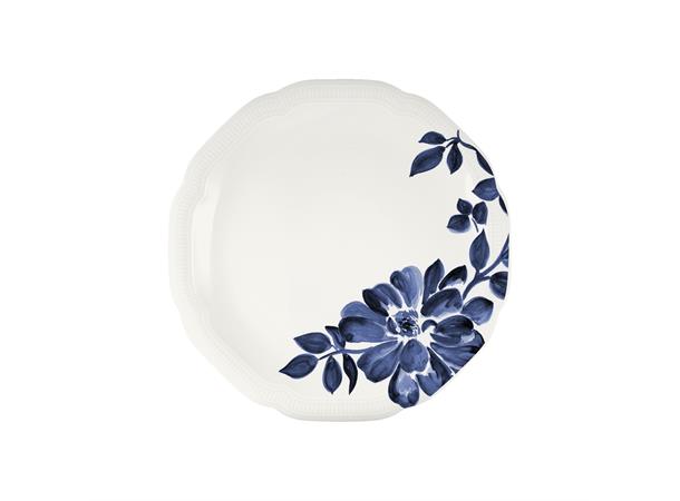 FLORAL CHARM tallerken coupe Ø:21cm Blå - Noble China