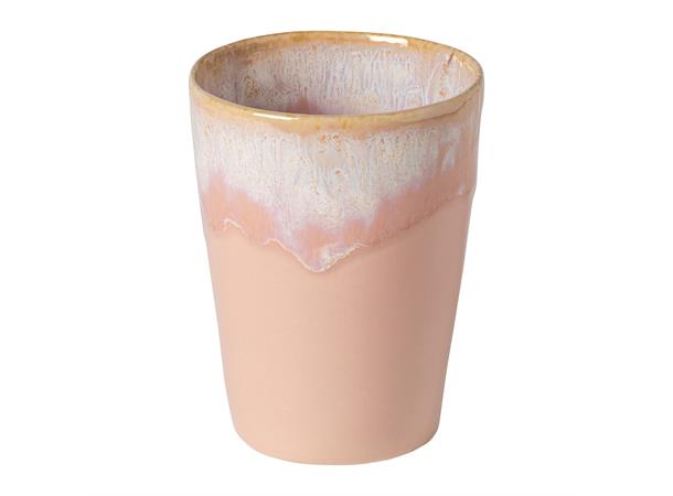GRESPRESSO kaffekrus u/hank 38cl, rosa Ø:92mm H:11,5mm 38cl - steingods