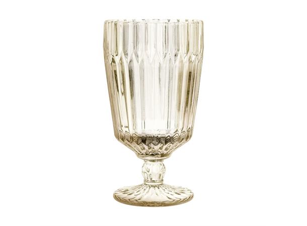 Glass på fot 42cl, ginger, ARCHIE Ø:91mm H:165mm