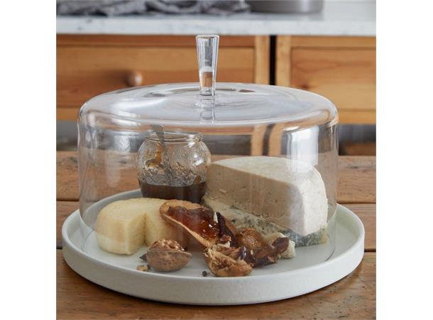 Glassklokke Ø:250mm Ø:250mm H:194mm Vekt:1124gr.