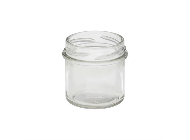 Glasskrukke Ø:55mm H:55mm 72ml Metallokk kjøpes separat