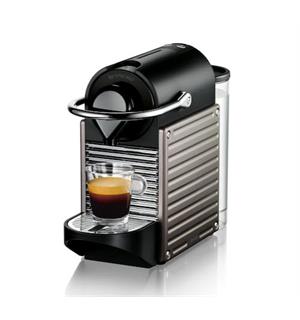 KRUPS Nespresso PIXIE XN 304 kaffemaskin Titan - Egnet for hotelrom 