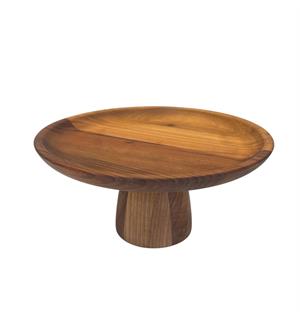 Kakefat/stettefat L Ø:200mm, Shiva Valnøtt tre - næringsmiddelgodkjent 