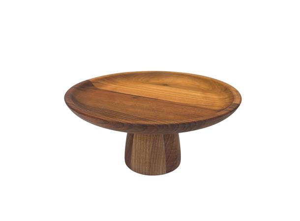 Kakefat/stettefat L Ø:200mm, Shiva Valnøtt tre - næringsmiddelgodkjent