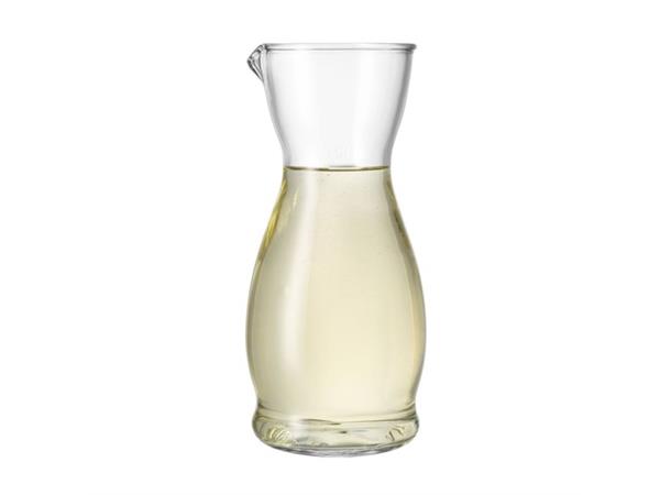 Karaffel med målestrek 0,5ltr Ø:82mm H:195mm vekt 460gram