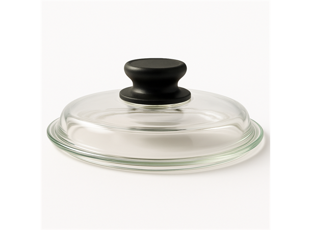 Kjele i støpt aluminium Ø:16cm H:11cm Med glasslokk, antistick coating, 1,5Ltr