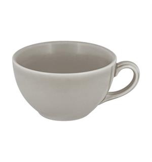 Kopp 25cl SMART, Grå Dekor: Varmgrå - Høybrent porselen 