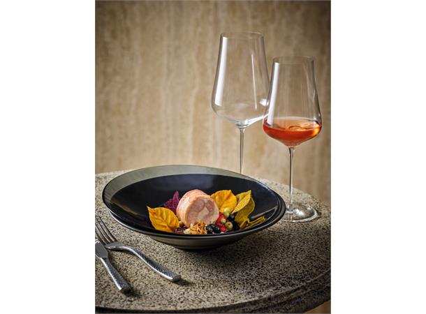 LUCCA FACET isskje/longdrinkskje L:203mm I hamret rustfritt stål