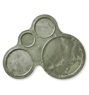LUUPS fat fireroms trefiber/plast grønn Ø:40x46cm 