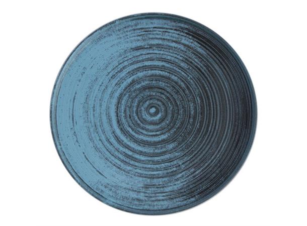 LYKKE flat tallerken rett kant Ø:300m TU TURKIS. Ø:303mm H:16mm Vekt:795gr.