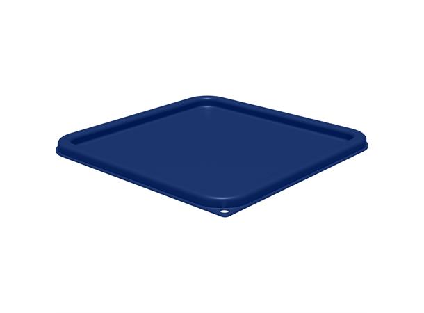 Lokk til beholder i plast 12,3 - 23,7ltr Polypropylen BLÅ