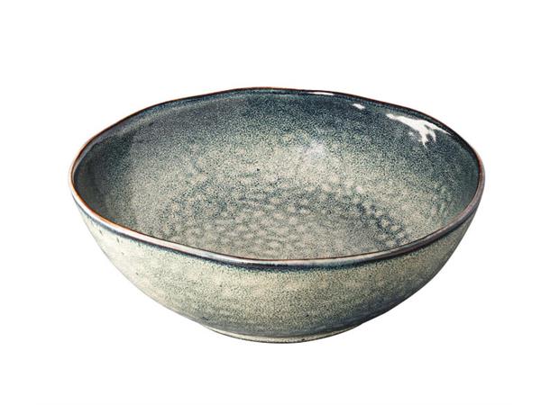 MAUI Poke Bowl Ø:21cm/120cl, Grå/Storm Reaktiv glasur