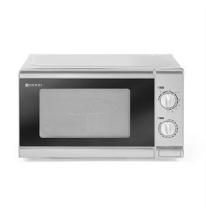 Microbølgeovn m grill, volum 20ltr,1050W LxBxH 440x360x250mm, Rustfri utførelse 