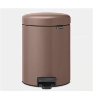 Pedalbøtte 5ltr Brabantia, Taupe 