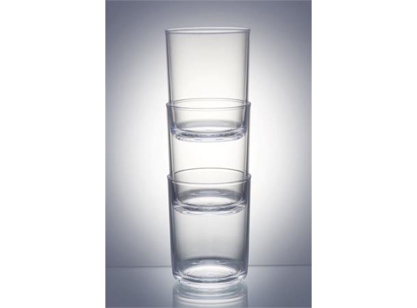 Polycarbonat glass Tumbler 27cl Klart