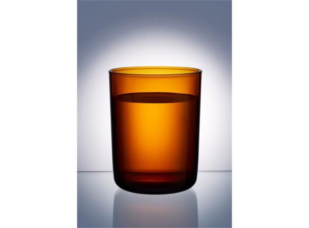 Polycarbonat glass Tumbler 27cl, Brun Amber