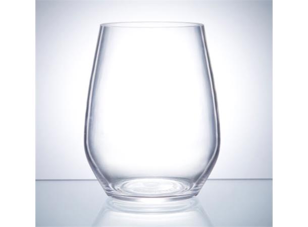 Polycarbonat glass tumbler 40cl Vinglass uten stett