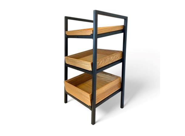 Rammesystem 3 høyder GN2/3, høyde 750mm Shiva - Kun stativ!