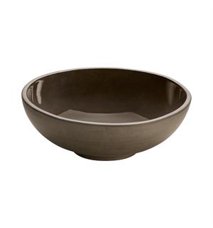 ReNew bolle glatt Ø:170mm/70cl, Taupe Resirkulert steingods 