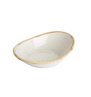 SEASONS asymetrisk bolle Beige L:112mm B:74mm H:28mm 