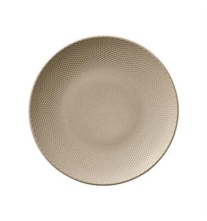 Tallerken coupe Ø:170mm, brun, PINE Vitroporselen 