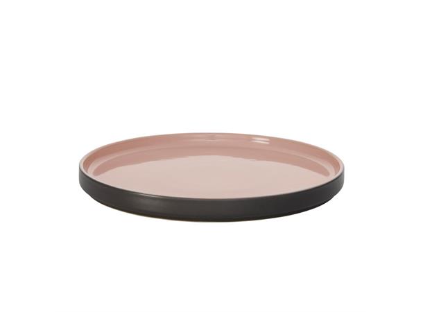 WMF GEO tallerken flat Ø:220mm Rosa Steingods med glassert inn- og utside