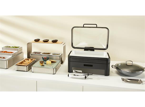 WMF Hot&Fresh - Basic ramme GN1/1 Sort GN1/1 Høyde:240mm