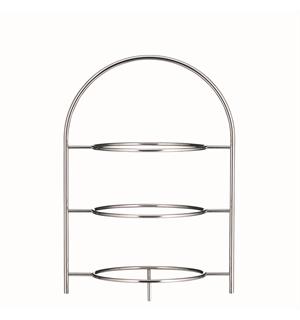 WMF stativ 3 etasjer rustfritt stål Maks tallerken Ø:180mm 