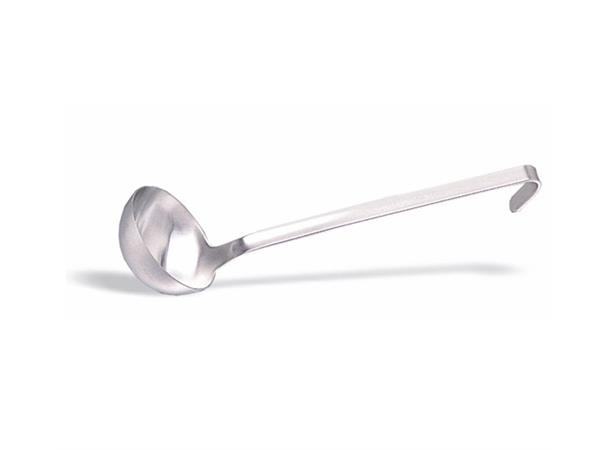 Øse rustfri Ø:6,5cm,7 cl, L skaft: 220mm Lengde 270 mm