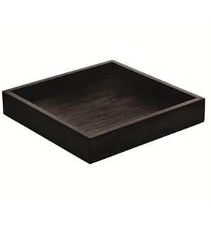 ANANTI brett u. fot kvadratisk. Wenge L:180mm B:180mm H:34mm 